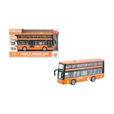 Kidz Corner - City Service Autobus 2 Piani 1:16 Kidz Corner - City Service Autobus 2 Piani 1:16