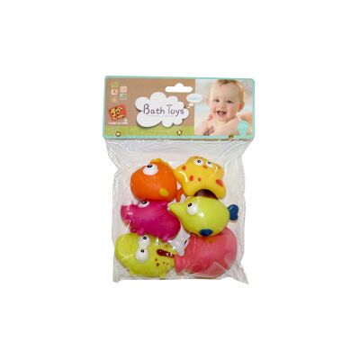 Kidz Corner - Vinile Bagnetto Animali Marini 6 Pz Kidz Corner - Vinile Bagnetto Animali Marini 6 Pz