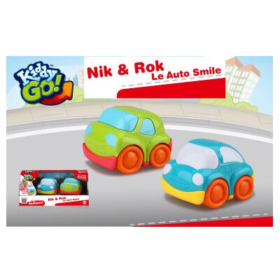 Maggio 3 - Kiddygo! Nik & Rok Le Auto Smile - macchina giocattolo Maggio 3 - Kiddygo! Nik & Rok Le Auto Smile - macchina giocattolo