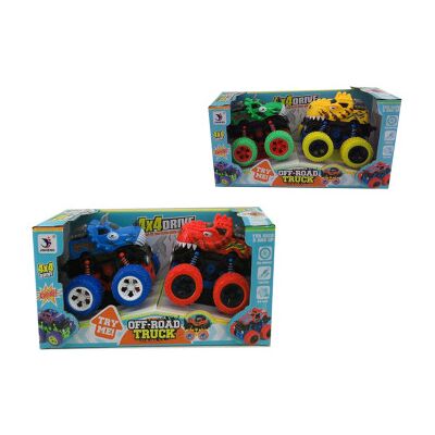 Kidz Corner - Auto Monster Dinosauri 4x4 Frizione Kidz Corner - Auto Monster Dinosauri 4x4 Frizione