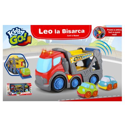 Kiddygo! - Kiddygo! Leo Bisarca E 2 Auto Luci E Suoni Kiddygo! - Kiddygo! Leo Bisarca E 2 Auto Luci E Suoni