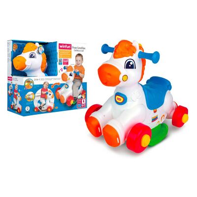 Winfun - Pony Cavallino Cavalca E Vai Elettronico 2in1 - Ride-on Winfun - Pony Cavallino Cavalca E Vai Elettronico 2in1 - Ride-on