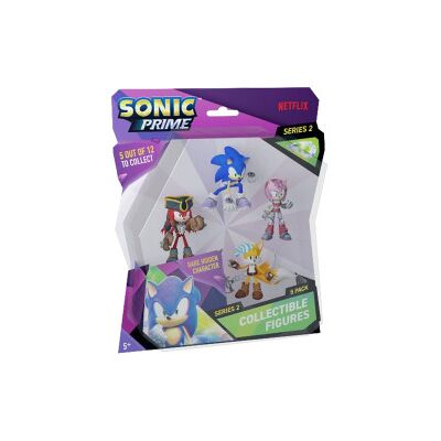 Sonic Sonic Prime Pack 5 Personaggi - Action Figures Sonic Sonic Prime Pack 5 Personaggi - Action Figures