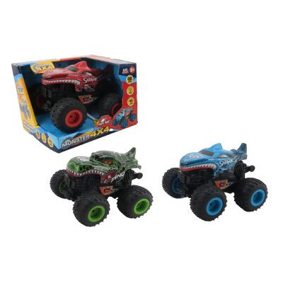 Kidz Corner - Auto Monster 4x4 Shark Dino 3 Assortite Kidz Corner - Auto Monster 4x4 Shark Dino 3 Assortite