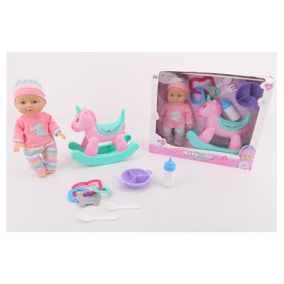 Kidz Corner - Bebe' Nanna Baby E Me Cavalluccio Unicorno Kidz Corner - Bebe' Nanna Baby E Me Cavalluccio Unicorno