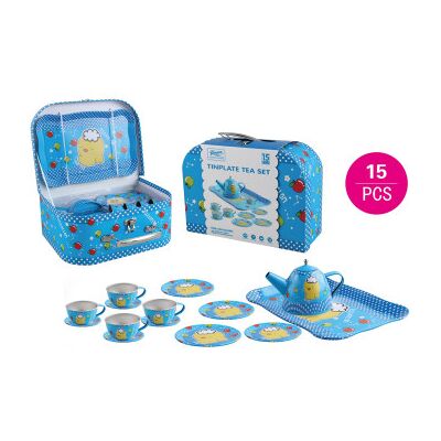Kidz Corner - Valigetta Set The Metallo Fantasia Pulcino Kidz Corner - Valigetta Set The Metallo Fantasia Pulcino