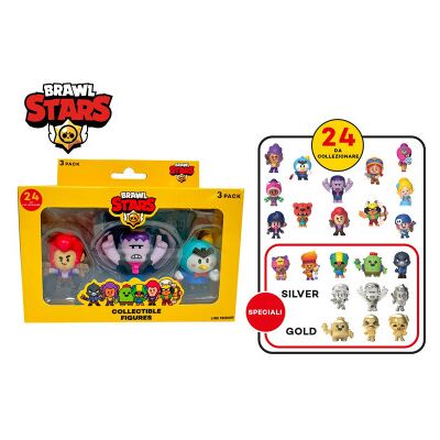 Brawl Stars - Brawl Stars Pack 3 Personaggi Brawl Stars - Brawl Stars Pack 3 Personaggi