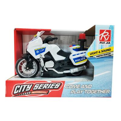 Yes Toys - Moto Police 20cm Luci E Suoni Yes Toys - Moto Police 20cm Luci E Suoni