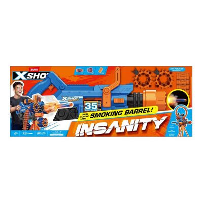 X-shot - X-shot Insanity Barrel Effetto Fumo 72 Dardi X-shot - X-shot Insanity Barrel Effetto Fumo 72 Dardi