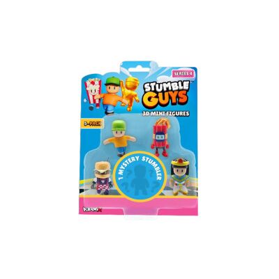 Stumble Guys - Stumble Guys 3d Mini Figure Serie 4 Blister 5 Stumble Guys - Stumble Guys 3d Mini Figure Serie 4 Blister 5