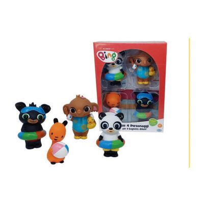 ODS - Bing - Dimensione 10 cm - 4 personaggi - Set giocattoli bagno ODS - Bing - Dimensione 10 cm - 4 personaggi - Set giocattoli bagno
