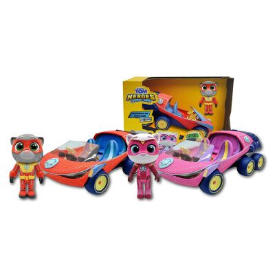 Talking Tom Superamici - Talking Tom Superamici Con Veicolo Luci Suoni 2assortiti Talking Tom Superamici - Talking Tom Superamici Con Veicolo Luci Suoni 2assortiti