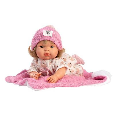 Llorens - Reborn Morbido Lola 38cm Tutina Pecorelle Llorens - Reborn Morbido Lola 38cm Tutina Pecorelle