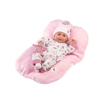 Llorens - Reborn Morbido Heidi 42cm Cuscino Rosa Llorens - Reborn Morbido Heidi 42cm Cuscino Rosa