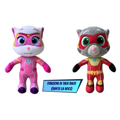 Talking Tom Superamici - Talking Tom Superamici Peluche Talking Back 30cm 2assortiti Talking Tom Superamici - Talking Tom Superamici Peluche Talking Back 30cm 2assortiti