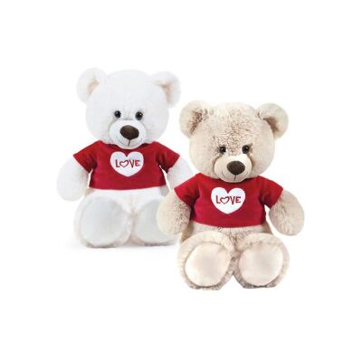 Decar - Orso Con Maglietta Rossa 60cm Decar - Orso Con Maglietta Rossa 60cm