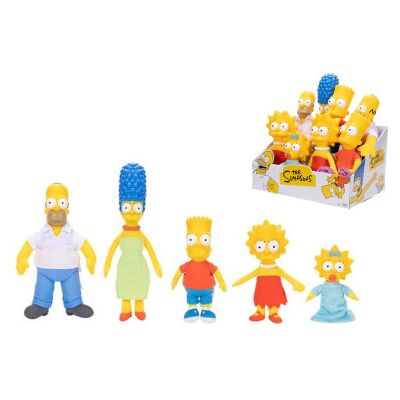 Jakks Pacific - The Simpson Peluche 6 Soggetti Assortiti Jakks Pacific - The Simpson Peluche 6 Soggetti Assortiti