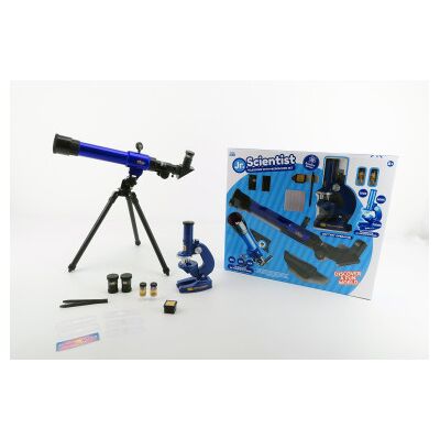 Kidz Corner - Scientist 2in1 Microscopio E Telescopio Kidz Corner - Scientist 2in1 Microscopio E Telescopio