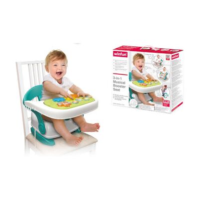 Winfun - Seggiolone Portatile Musicale 3in1 Winfun - Seggiolone Portatile Musicale 3in1