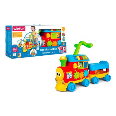 Winfun - Treno Cavalcabile Educativo 3in1 Winfun - Treno Cavalcabile Educativo 3in1