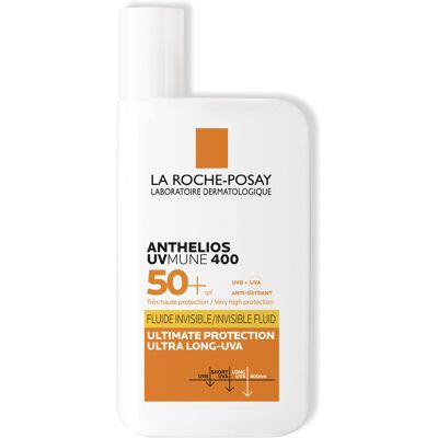 La Roche-Posay Anthelios UVMune 400 Fluido Invisibile SPF 50+ 50ml - Protezione Solare Viso La Roche-Posay Anthelios UVMune 400 Fluido Invisibile SPF 50+ 50ml - Protezione Solare Viso