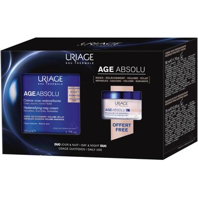 Uriage Marca Modello Crema Rosa + Set Maschera Notte - Anti-Invecchiamento Uriage Marca Modello Crema Rosa + Set Maschera Notte - Anti-Invecchiamento