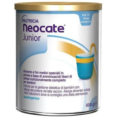 Danone Nutricia Neocate Junior 400g - Alimento per bambini con allergie Danone Nutricia Neocate Junior 400g - Alimento per bambini con allergie