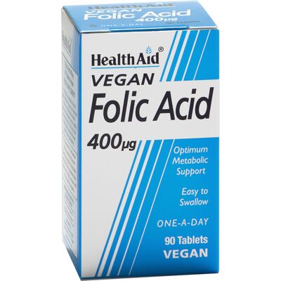 Healthaid Acido folico 400μg (90tabs) Healthaid Acido folico 400μg (90tabs)