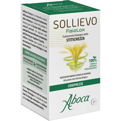 Aboca FisioLax 27 Compresse - Sollievo Naturale della Stitichezza Aboca FisioLax 27 Compresse - Sollievo Naturale della Stitichezza