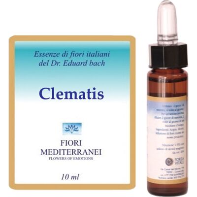 CLEMATIS FIORI MEDITER GTT10ML CLEMATIS FIORI MEDITER GTT10ML