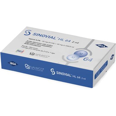 Marca IBSA Siringa di Acido Ialuronico Intra-articolare - 2ml Marca IBSA Siringa di Acido Ialuronico Intra-articolare - 2ml