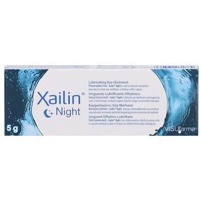 Visufarma Xailin Night Unguento Lubrificante per Occhi - 5g Visufarma Xailin Night Unguento Lubrificante per Occhi - 5g