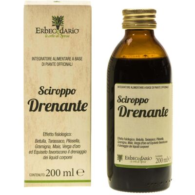 Erbecedario Sciroppo Drenante 200 ml Erbecedario Sciroppo Drenante 200 ml