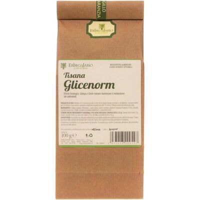 Erbecedario Tisana Glicenorm 100 grammi Erbecedario Tisana Glicenorm 100 grammi