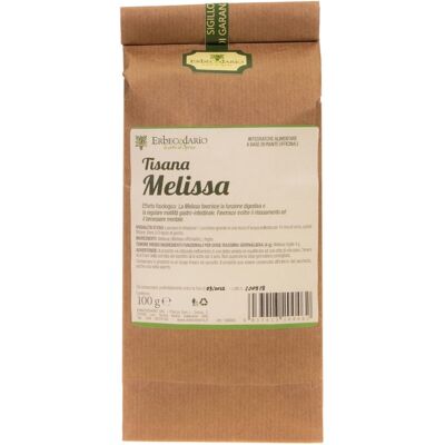 Erbecedario Tisana Melissa 100 grammi Erbecedario Tisana Melissa 100 grammi
