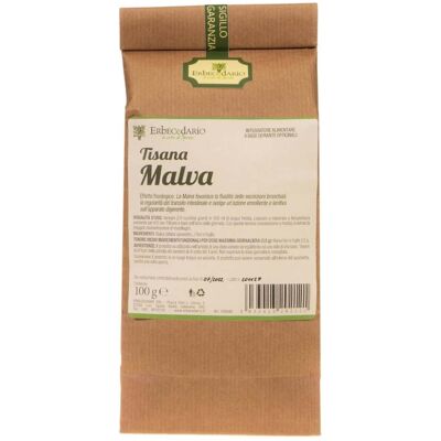 Erbecedario Tisana Malva 100 grammi Erbecedario Tisana Malva 100 grammi