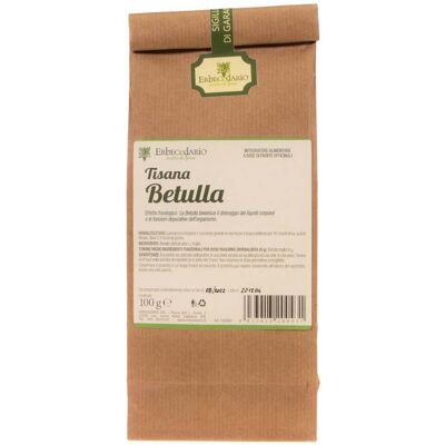 Erbecedario Tisana Betulla 100 grammi Erbecedario Tisana Betulla 100 grammi