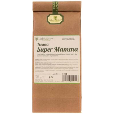 Erbecedario Tisana Super Mamma 100 grammi Erbecedario Tisana Super Mamma 100 grammi