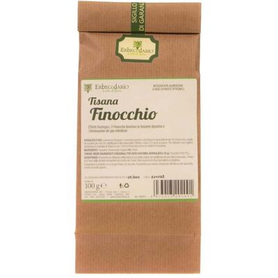 Erbecedario Tisana Finocchio 100 grammi Erbecedario Tisana Finocchio 100 grammi
