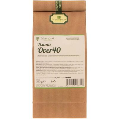 Erbecedario Tisana Over 40 100 grammi Erbecedario Tisana Over 40 100 grammi