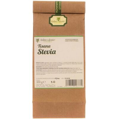 Erbecedario Tisana Stevia 100 grammi Erbecedario Tisana Stevia 100 grammi