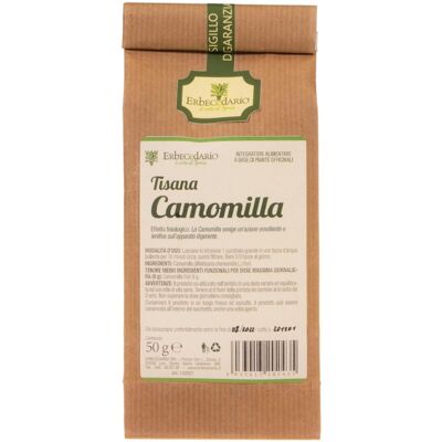 Erbecedario Tisana Camomilla 50 grammi Erbecedario Tisana Camomilla 50 grammi