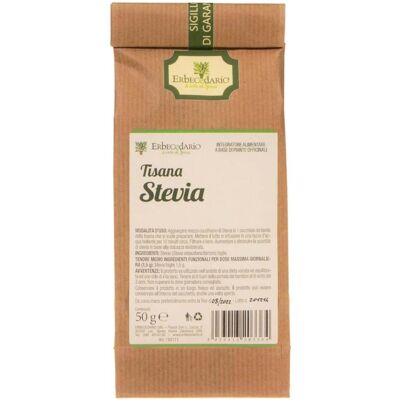 Erbecedario Tisana Stevia 50 grammi Erbecedario Tisana Stevia 50 grammi