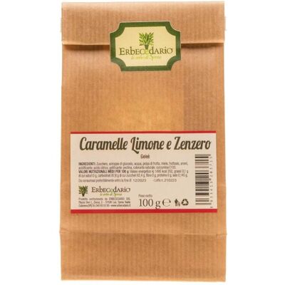 Erbecedario Caramelle Limone e Zenzero Gelèe Erbecedario Caramelle Limone e Zenzero Gelèe