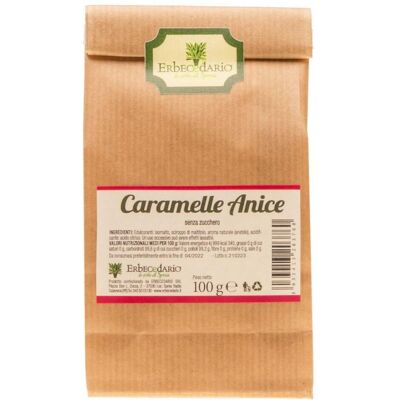 Erbecedario Caramelle Anice senza zucchero Erbecedario Caramelle Anice senza zucchero