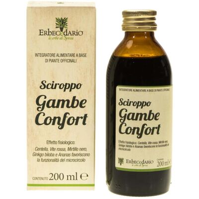 Erbecedario Sciroppo Gambe Confort 200 ml Erbecedario Sciroppo Gambe Confort 200 ml