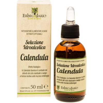 Erbecedario Soluzione Idroalcolica Calendula 50 ml Erbecedario Soluzione Idroalcolica Calendula 50 ml