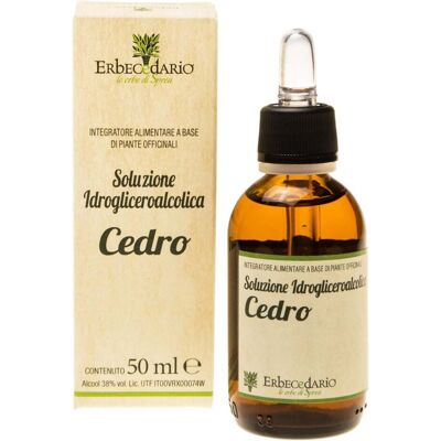 Erbecedario Soluzione Idrogliceroalcolica Cedro 50 ml Erbecedario Soluzione Idrogliceroalcolica Cedro 50 ml