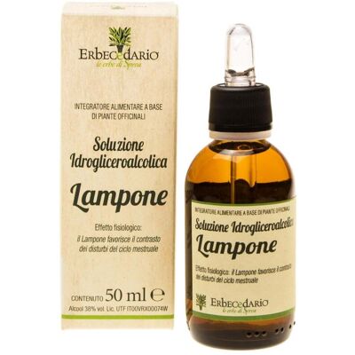 Erbecedario Soluzione Idrogliceroalcolica Lampone 50 ml Erbecedario Soluzione Idrogliceroalcolica Lampone 50 ml