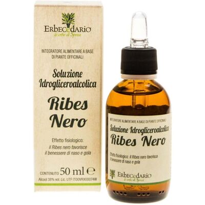 Erbecedario Soluzione Idrogliceroalcolica Ribes Nero 50 ml Erbecedario Soluzione Idrogliceroalcolica Ribes Nero 50 ml